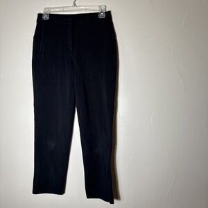 Lululemon Pants womens 28 Black Chino Straight stretch Zip Fly Size 28 X 26